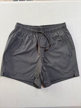 VRST Men's Drawstring Shorts - Charcoal Gray Size Small 5” Inseam Like New